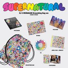 (mockup) NewJeans 'Supernatural' NJ X MURAKAMI album